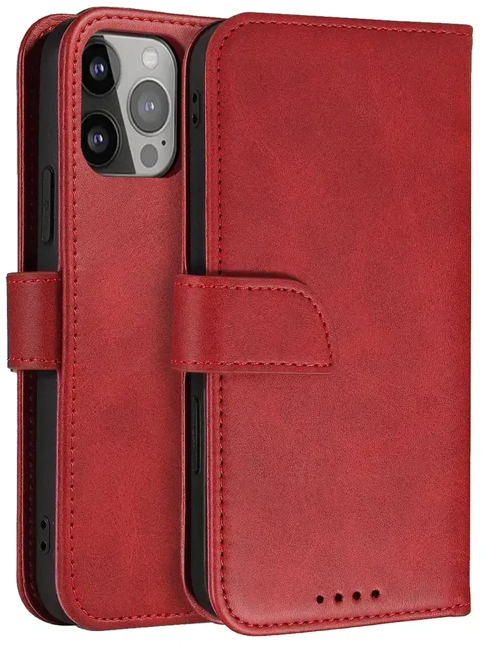 Hurtel Magnet Case Samsung Galaxy S25 Plus dėklas telefonui raudonos spalvos