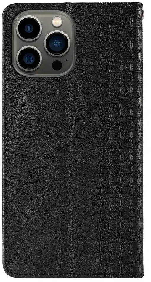 Hurtel Magnet Strap dėklas su dirželiu skirtas iPhone 14 Pro Max, juodas