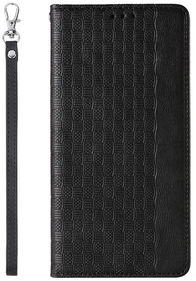 Hurtel Magnet Strap dėklas su dirželiu skirtas iPhone 14 Pro Max, juodas