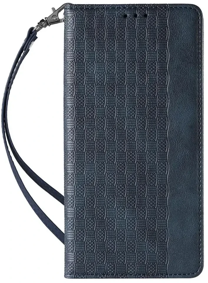Hurtel Magnet Strap dėklas su dirželiu skirtas iPhone 14 Pro, mėlynas