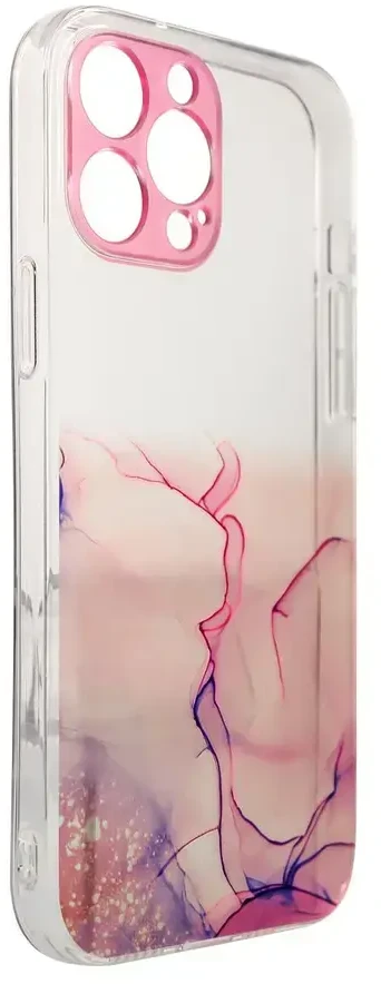 Hurtel Marble dėklas skirtas iPhone 12 Pro, mėlynas