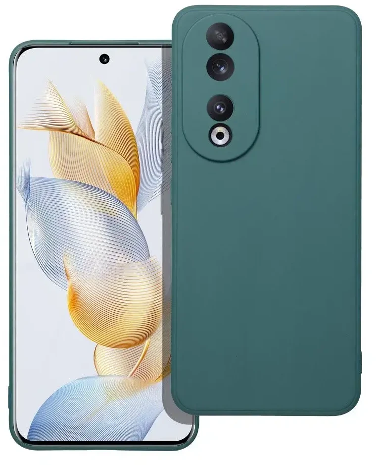 Dėklas Oem Case for Honor 90 5G Matt dark žalias