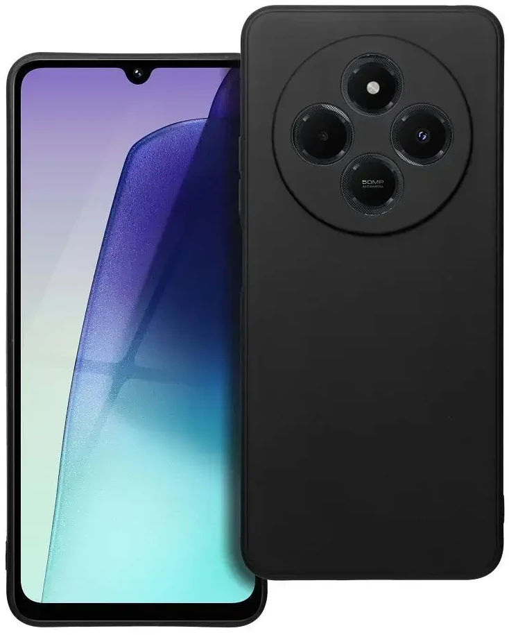 Oem Matinis dėklas skirtas XIAOMI Redmi 14C juodos spalvos