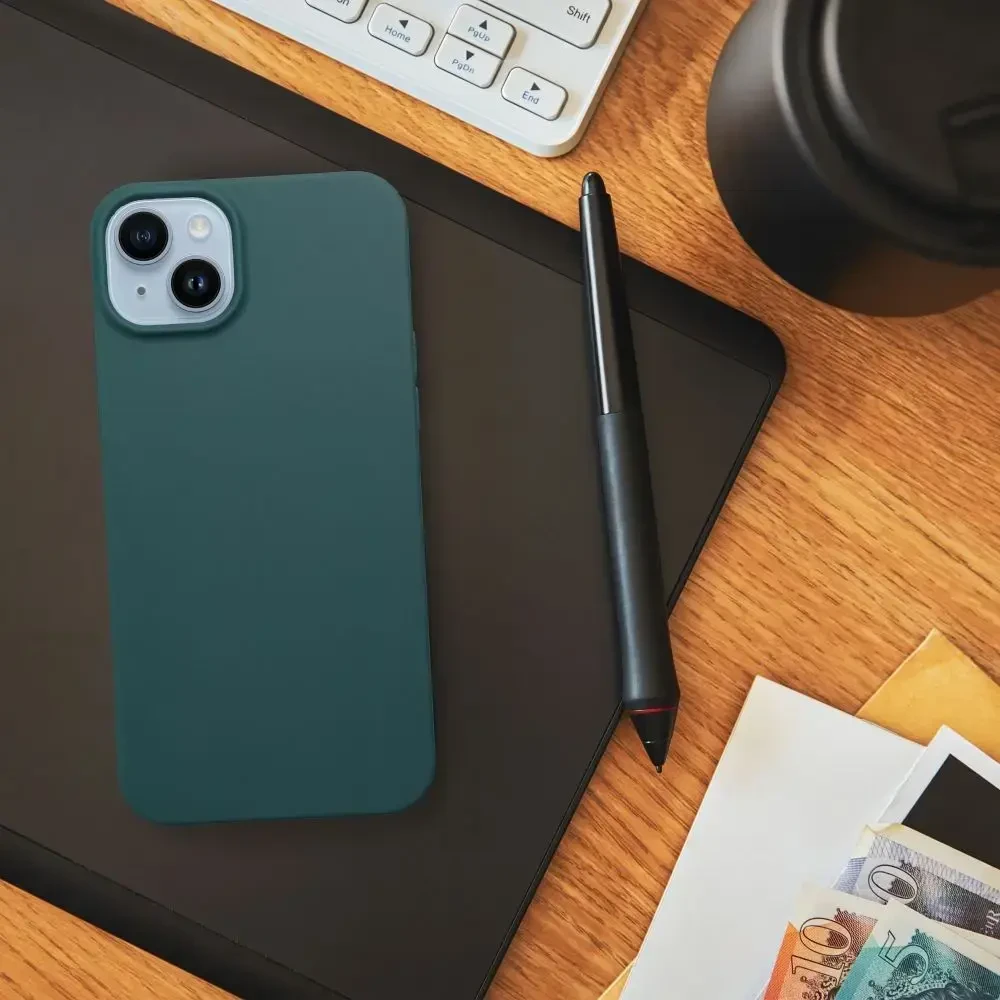 Oem Dėklas na Xiaomi Redmi Note 15 PRO 4G Matt Tamsiai žalia