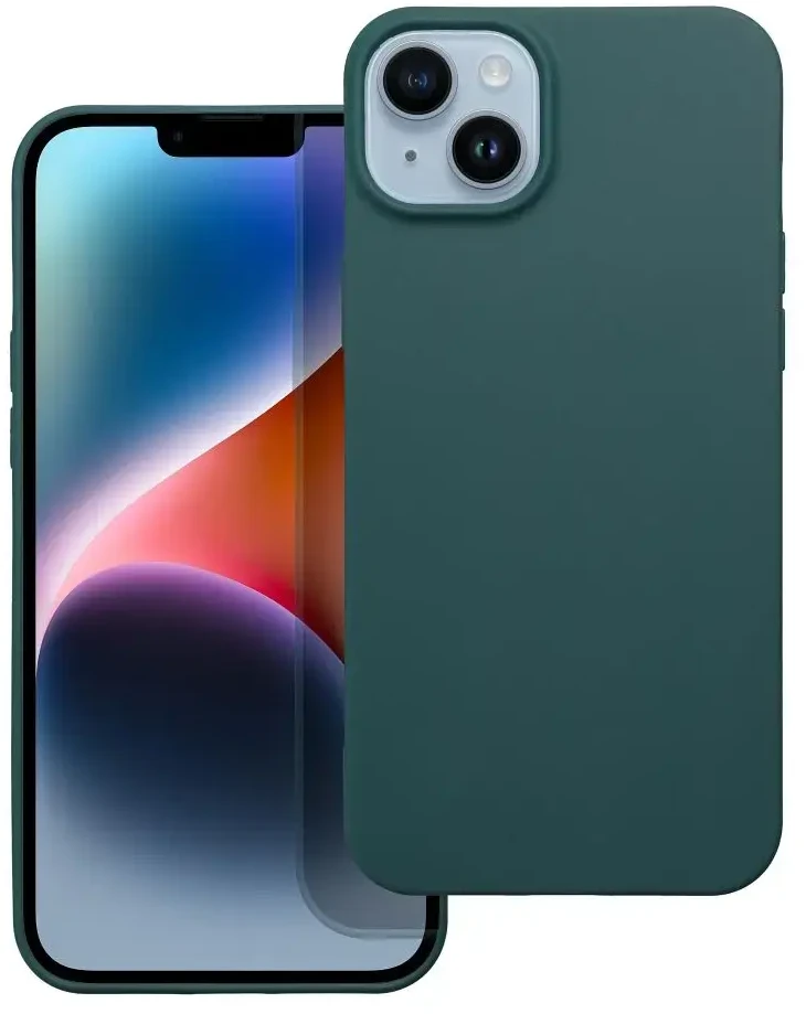 Oem Xiaomi Redmi Note 15 4G / 5G dėklas, matinis tamsiai žalias