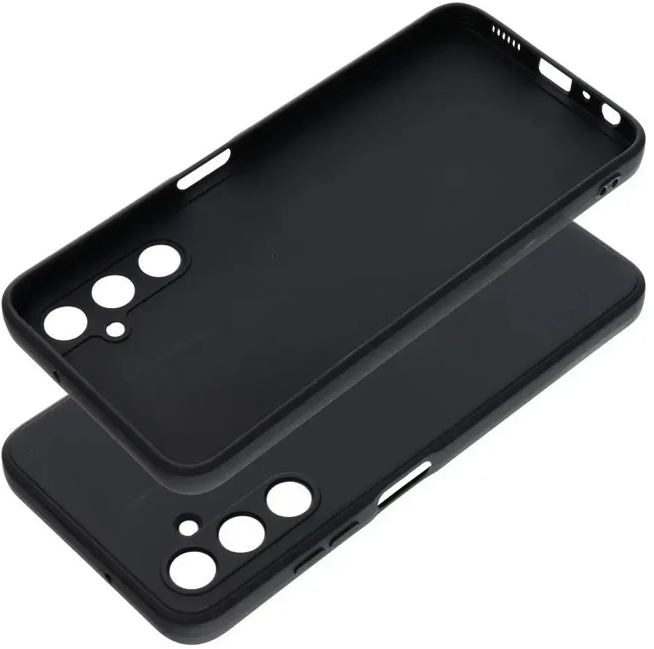 Oem Matinis dėklas skirtas Samsung Galaxy A05S juodos spalvos