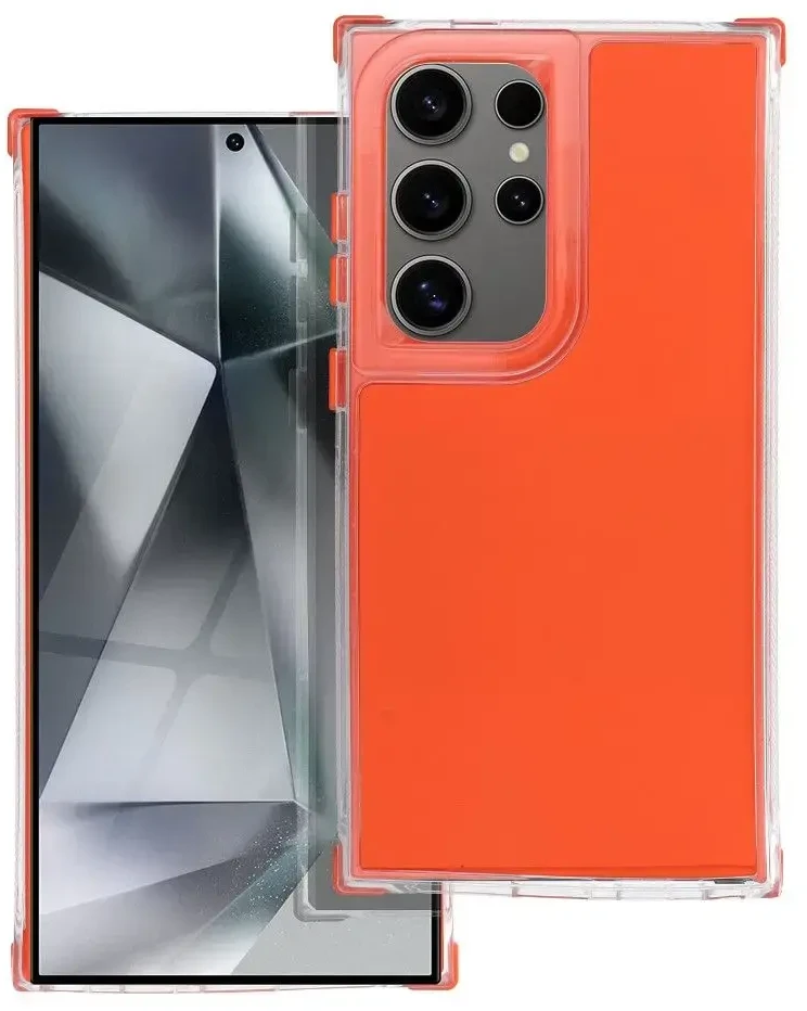 Oem Dėklas na Samsung A37 5G Matrix oranžinė