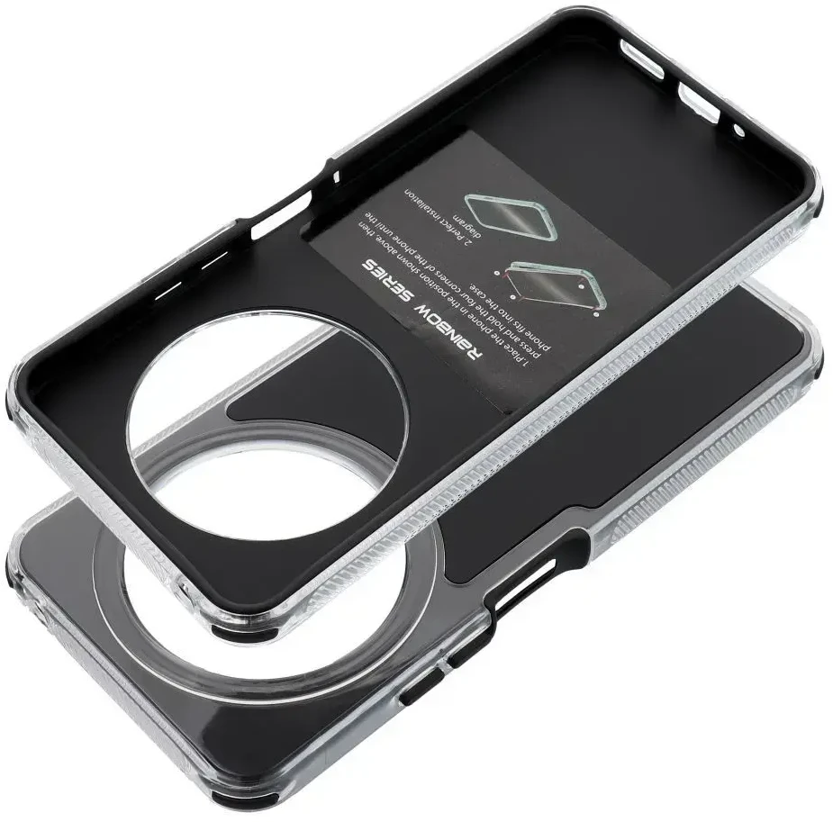 Oem MATRIX Dėklas skirtas Xiaomi Redmi 14C juodos spalvos