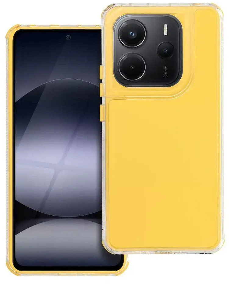 Oem MATRIX Dėklas skirtas Xiaomi Redmi Note 14 5G geltonos spalvos