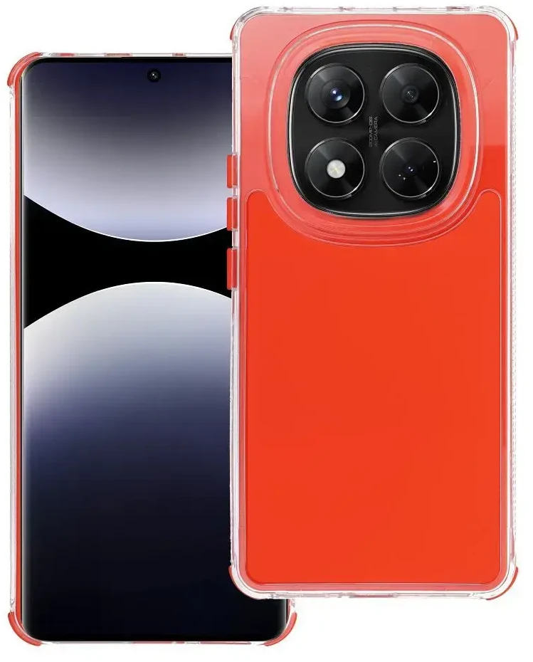 Oem MATRIX dėklas skirtas Xiaomi Redmi Note 14 PRO 4G oranžinės spalvos