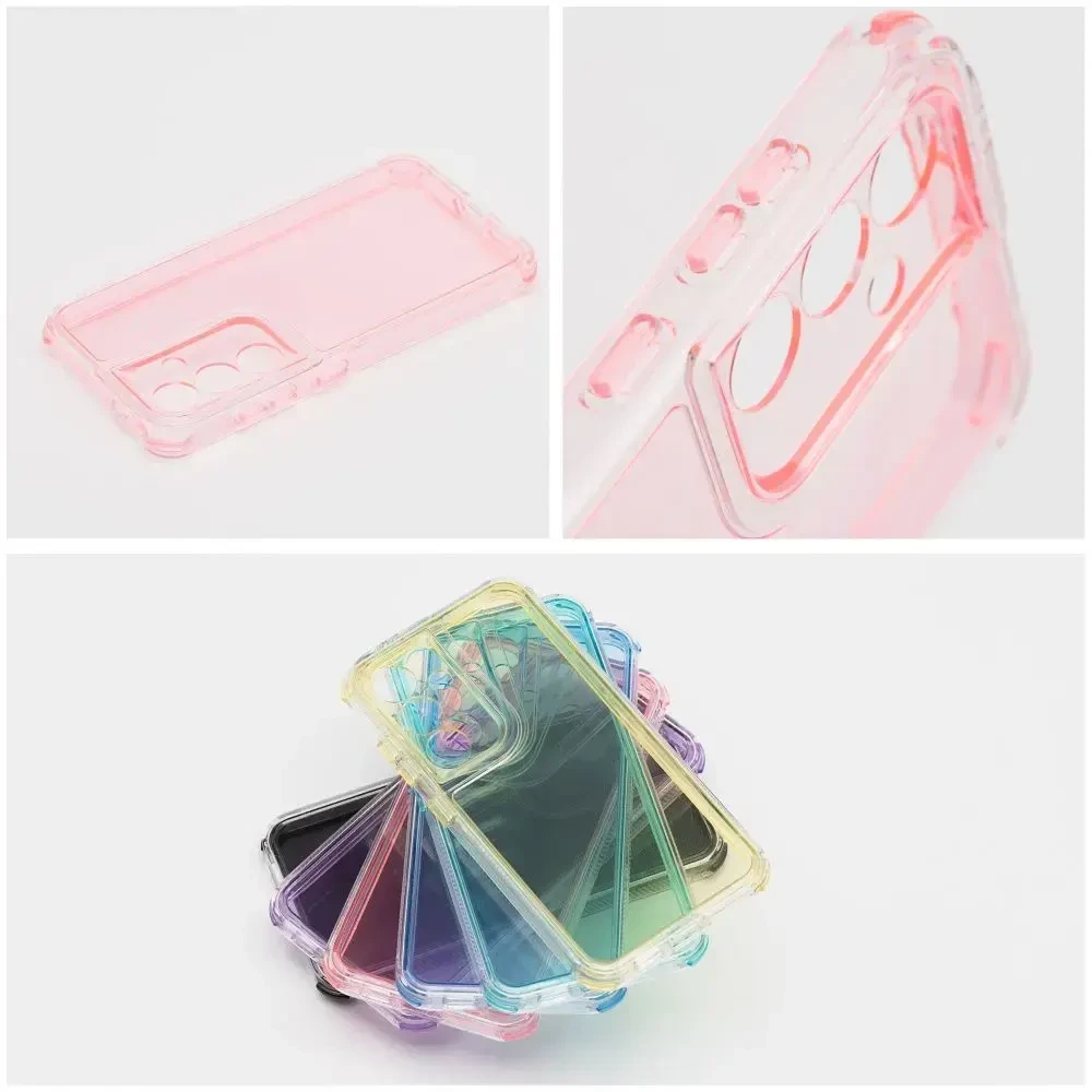 Oem Dėklas na Xiaomi Redmi Note 15 PRO 5G Matrix Skaidri pudra rožinė