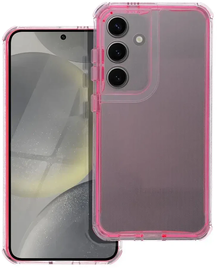 Oem Dėklas na Xiaomi Redmi Note 15 PRO 5G Matrix Skaidri pudra rožinė