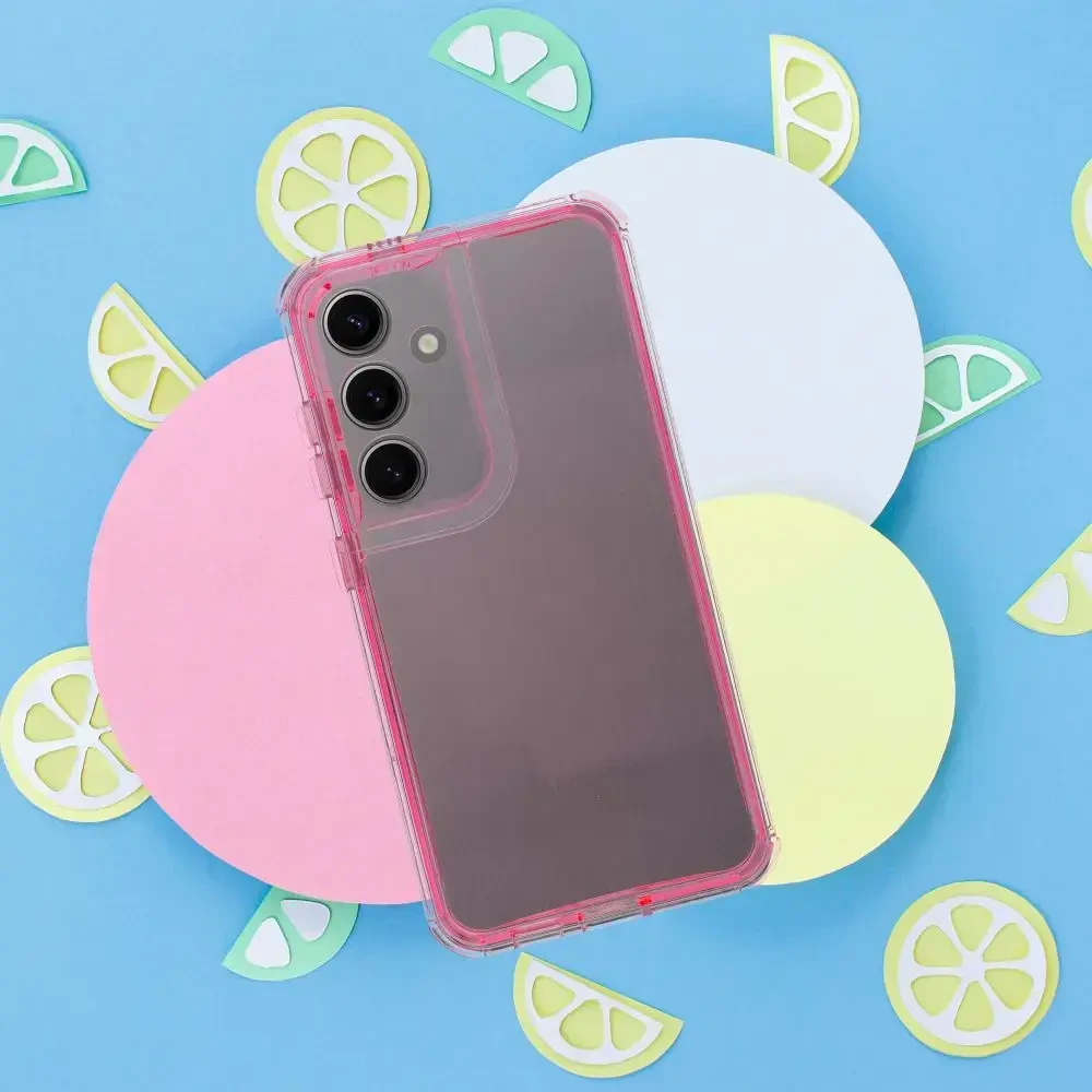 Oem Dėklas na Xiaomi Redmi Note 15 PRO 5G Matrix Skaidri pudra rožinė