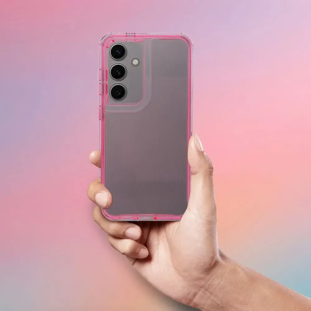 Oem „Xiaomi Redmi Note 15 4G / 5G Matrix“ skaidraus rožinio atspalvio dėklas