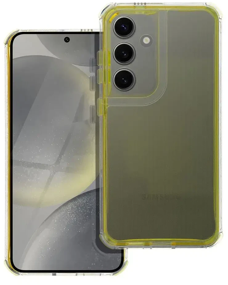Oem MATRIX CLEAR Dėklas skirtas Samsung Galaxy A26 5G geltonos spalvos