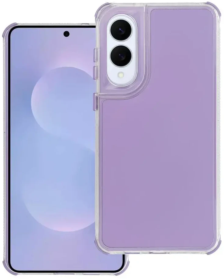 Oem MATRIX dėklas skirtas Samsung Galaxy S25 Edge violetinės spalvos