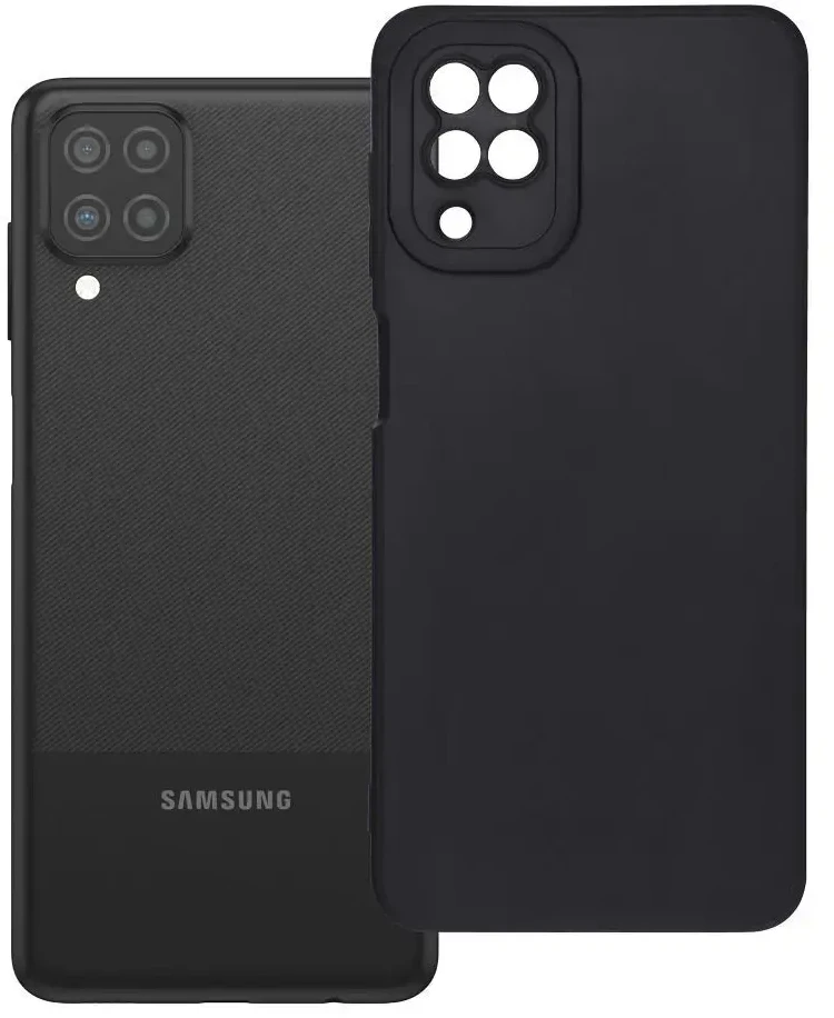 Oem Dėklas na Samsung A12 5G Matt 2.0 juoda