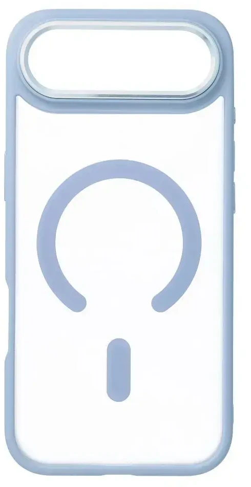 OEM dėklas, skirtas „iPhone 17 AIR“ matiniam „Mag“ dangteliui, suderinamas su „MagSafe“ mėlynas