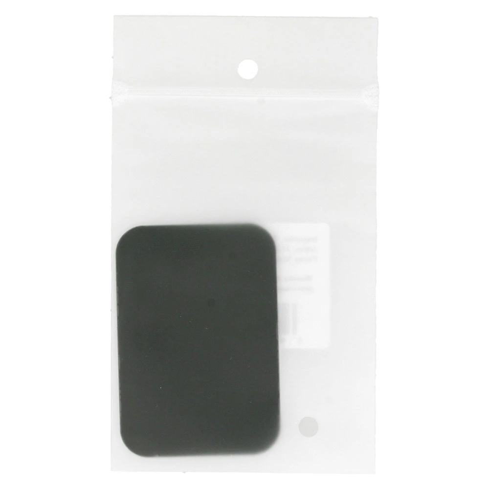 Topt Metal plate for magnet holders – rectangular 45x65mm juodos spalvos