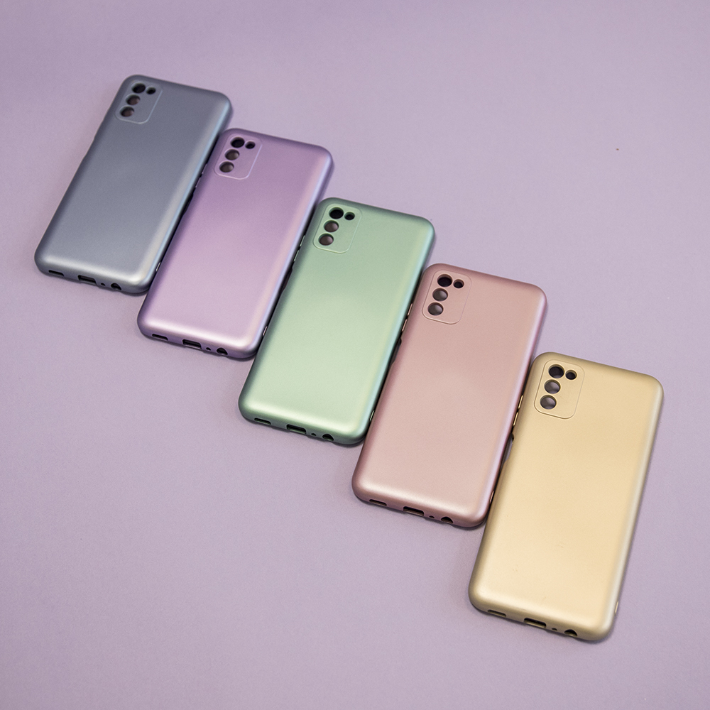 iLike TelForceone Metallic dėklas skirtas Samsung Galaxy A33 5G, šviesiai mėlynas