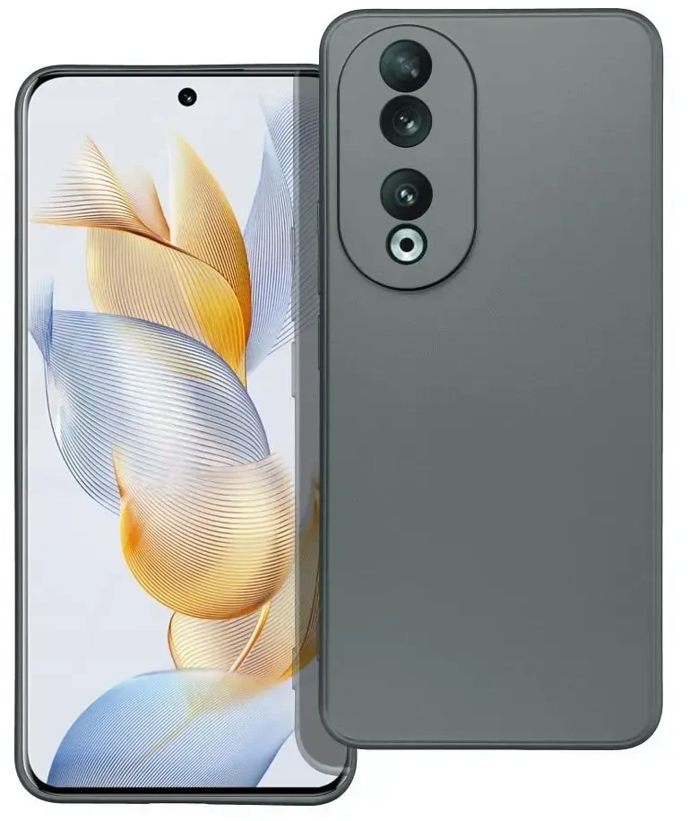 OEM dėklas, skirtas Honor 90 5G, metalinis pilkas