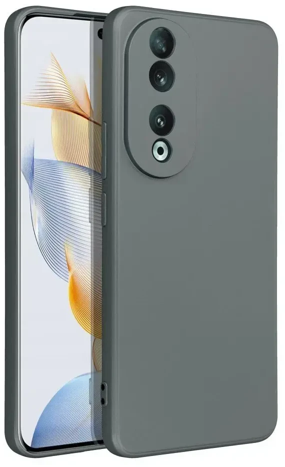 OEM dėklas, skirtas Honor 90 5G, metalinis pilkas