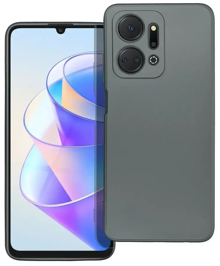 OEM dėklas, skirtas Honor X7A metalinio pilko atspalvio