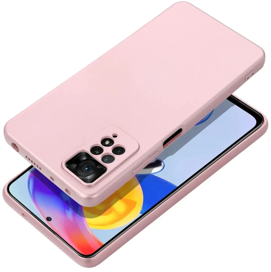Oem METALINIS dėklas XIAOMI Redmi 15 4G / 15 5G (171,1 mm) rožinis