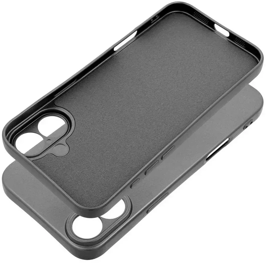 OEM dėklas, skirtas iPhone 16 PLUS, metalinis pilkas