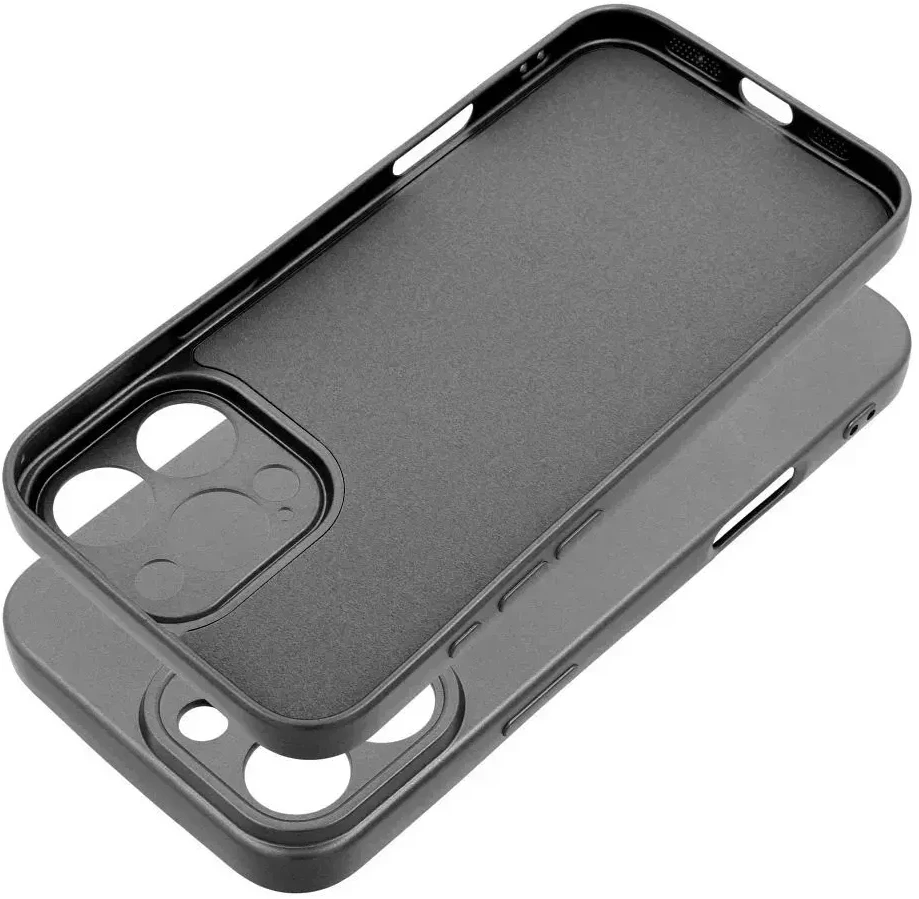 OEM dėklas, skirtas iPhone 16 PRO MAX, metalinis, pilkas