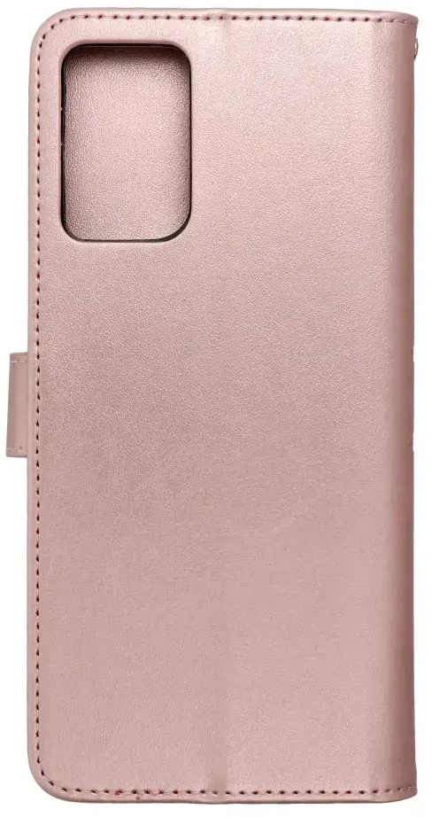 OEM atverčiamas dėklas Motorola G06 Mezzo Book mandala rožinis auksinis