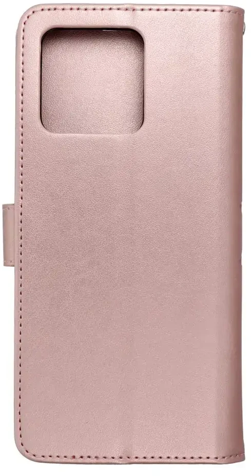 OEM atverčiamas dėklas Motorola G56 Mezzo Book mandala rožinis auksinis
