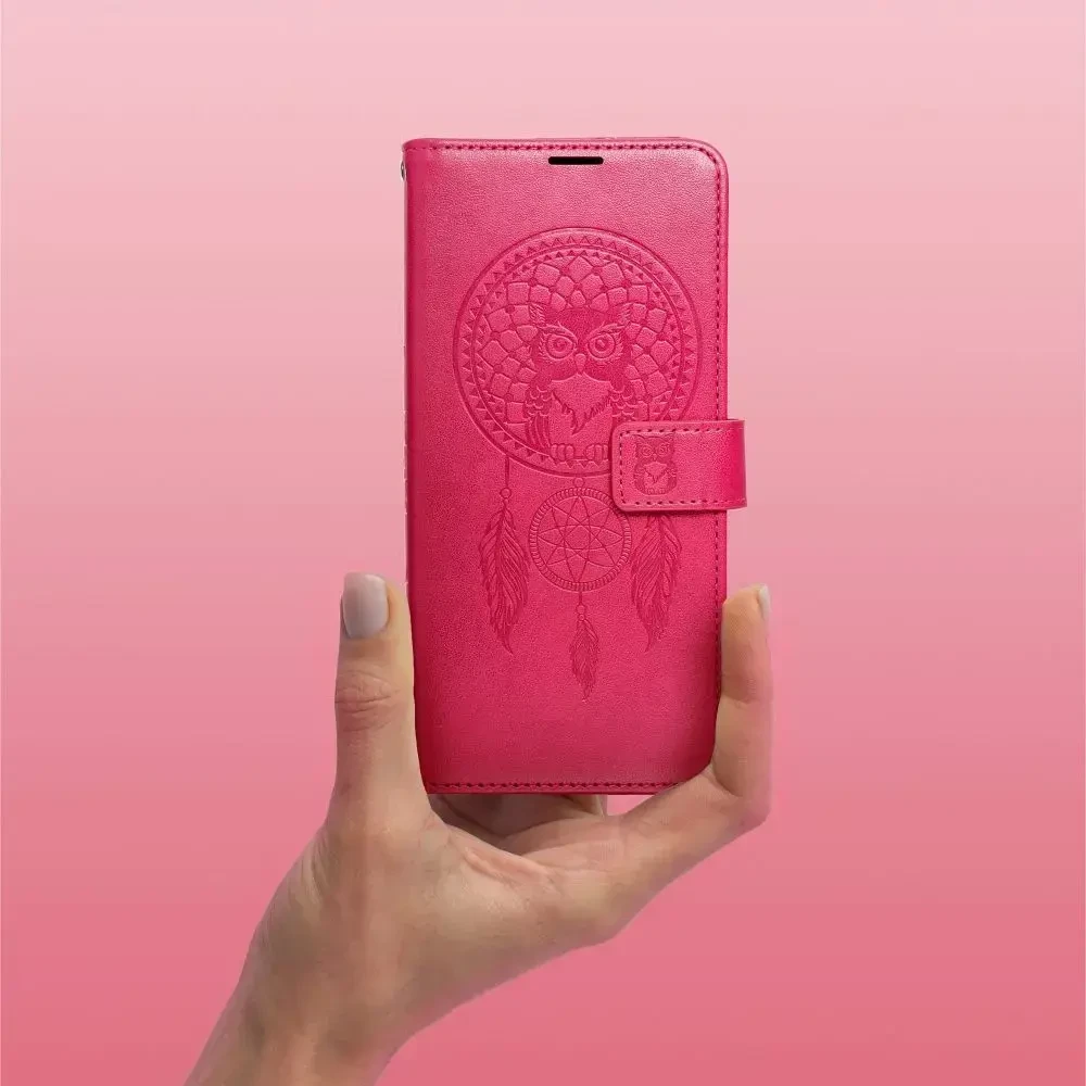 Oem Dėklas su klapką na Xiaomi Redmi 15T Mezzo Book Dream Catcher purpurinė spalva