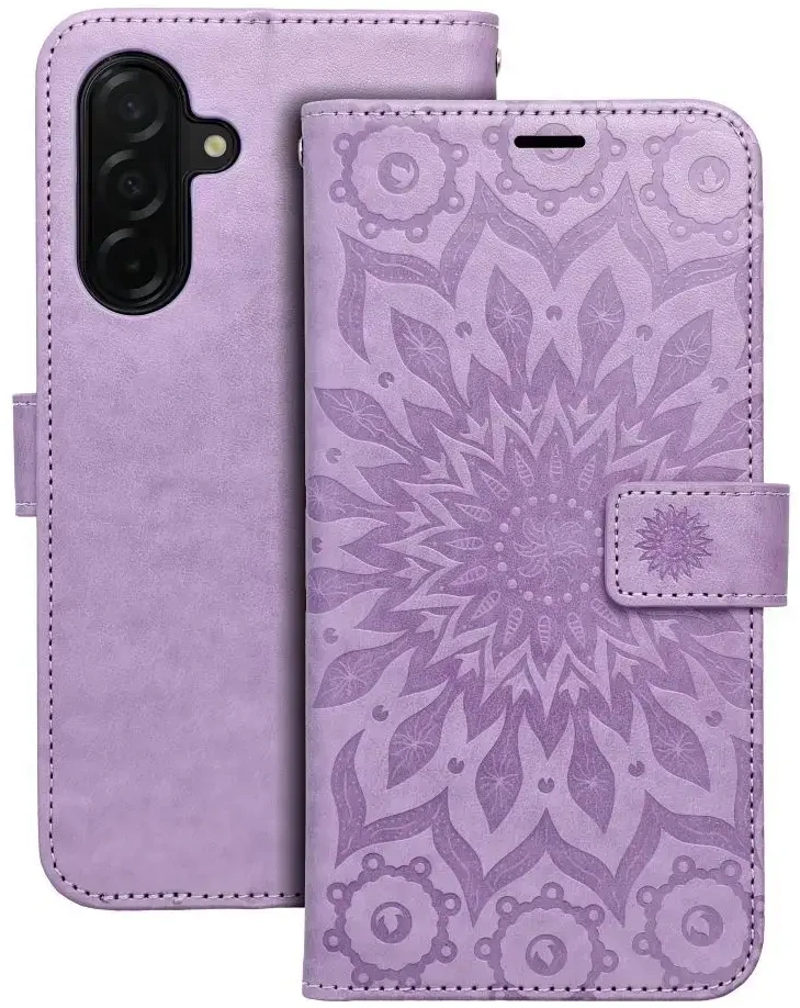 Oem Dėklas su klapką na Xiaomi Redmi NOTE 15 5G Mezzo Book mandala violetinė
