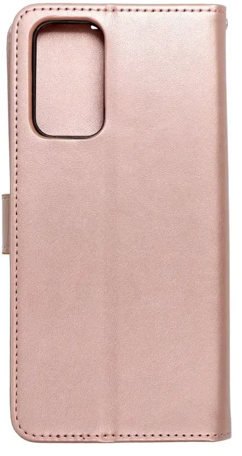 Forcell Oem MEZZO Book dėklas skirtas Xiaomi Redmi Note 10 Pro medžio rose auksinis