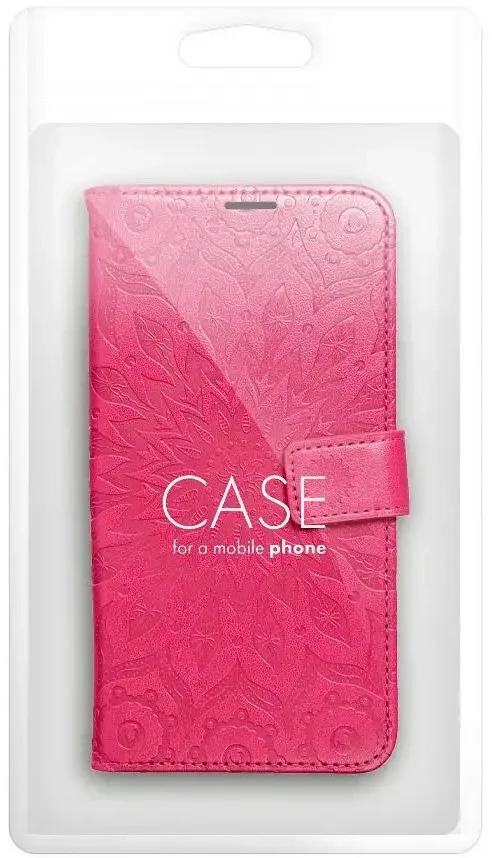 Oem Dėklas su klapką na Samsung A57 5G Mezzo Book mandala magenta