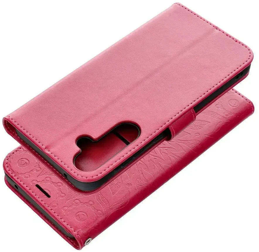 Oem MEZZO Book dėklas skirtas Samsung Galaxy A35 5G mandala magenta