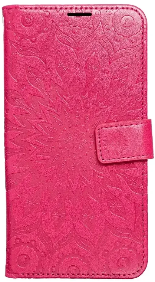 Telefono dėklas Oem MEZZO Book skirtas Iphone 15, rožinės spalvos