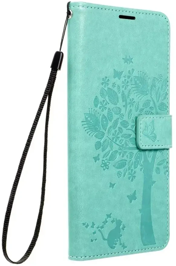 Dėklas Forcell Oem Flip case for iPhone 13 Mezzo Book medžio žalias