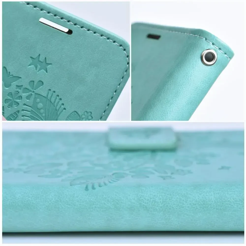 Dėklas Forcell Oem Flip case for iPhone 13 Mezzo Book medžio žalias