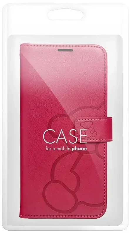 Oem MEZZO Book dėklas skirtas Samsung Galaxy A26 5G teddy bear magenta