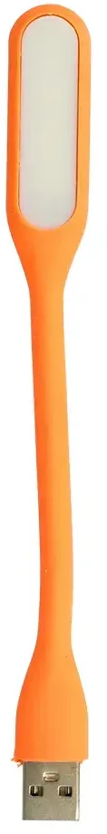 Oem Topt Mini LED Lamp Silicone USB Oranžinis
