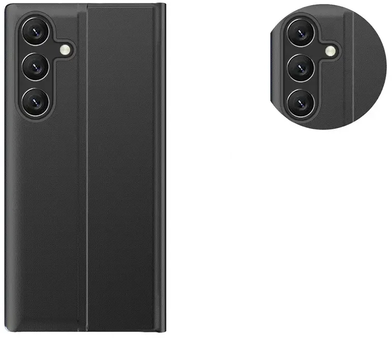 Hurtel New Sleep Xiaomi Redmi Note 12 Pro+ atverčiamas su stoveliu dėklas telefonui mėlynos spalvos