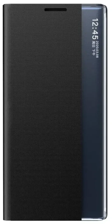 Hurtel New Sleep dėklas skirtas Samsung Galaxy S22 + (S22 Plus), juodas