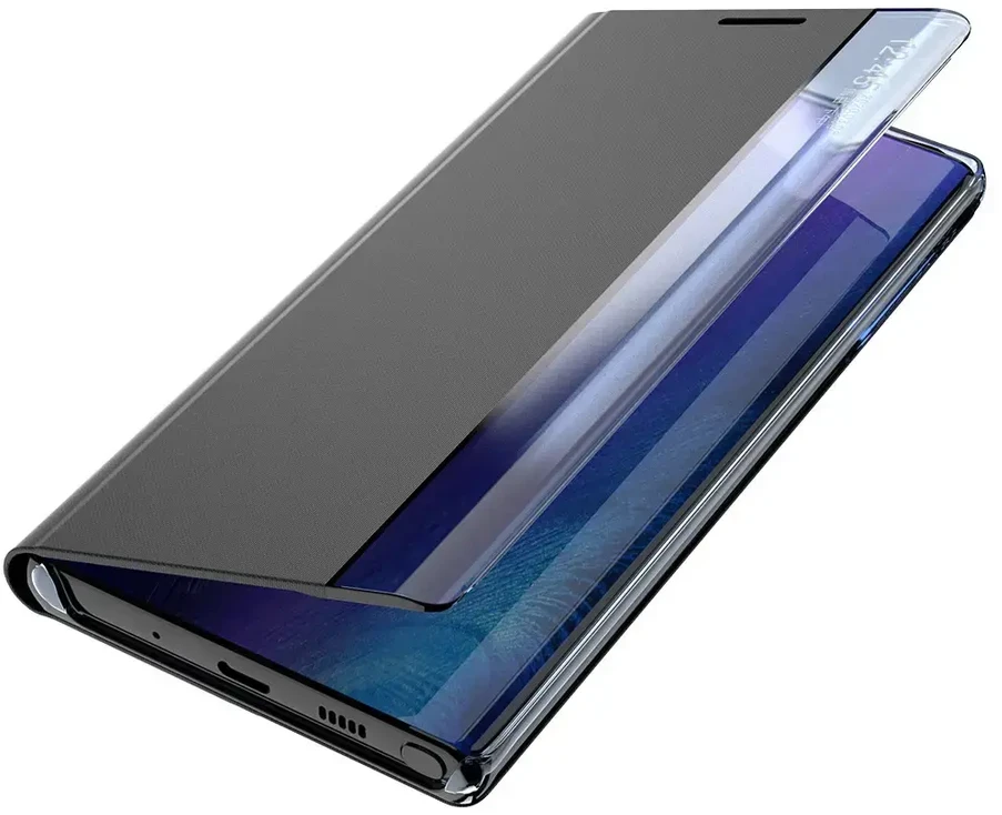 Hurtel New Sleep dėklas skirtas Samsung Galaxy S22 + (S22 Plus), juodas
