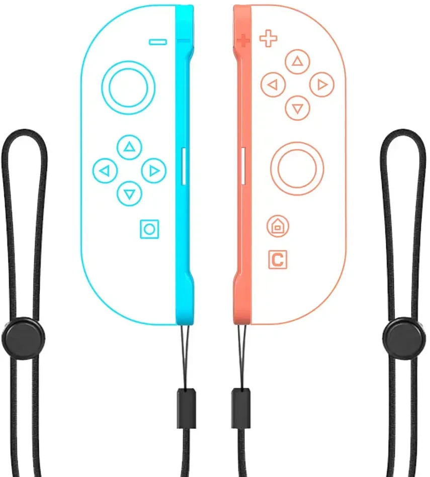 Hurtel Nintendo Switch 23-in-1 Family Priedas Pack 2 - Oranžinis and Mėlyna Set
