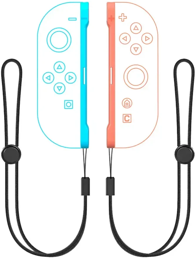 Hurtel Nintendo Switch 23-in-1 Family Priedas Pack 2 - Oranžinis and Mėlyna Set