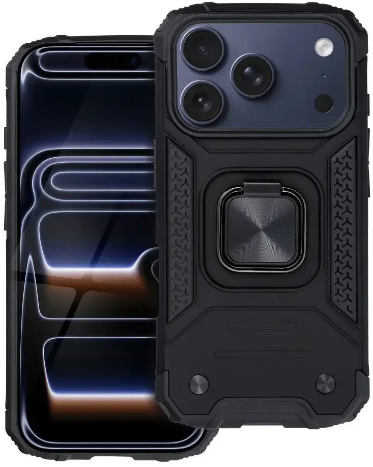 Dėklas Oem Case for iPhone 17 Pro / 18 Pro (low camera edge) Nitro juodas
