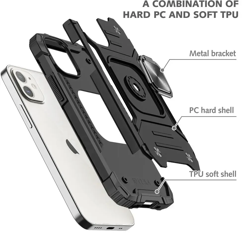 Dėklas Oem Case for iPhone 13 Nitro juodas