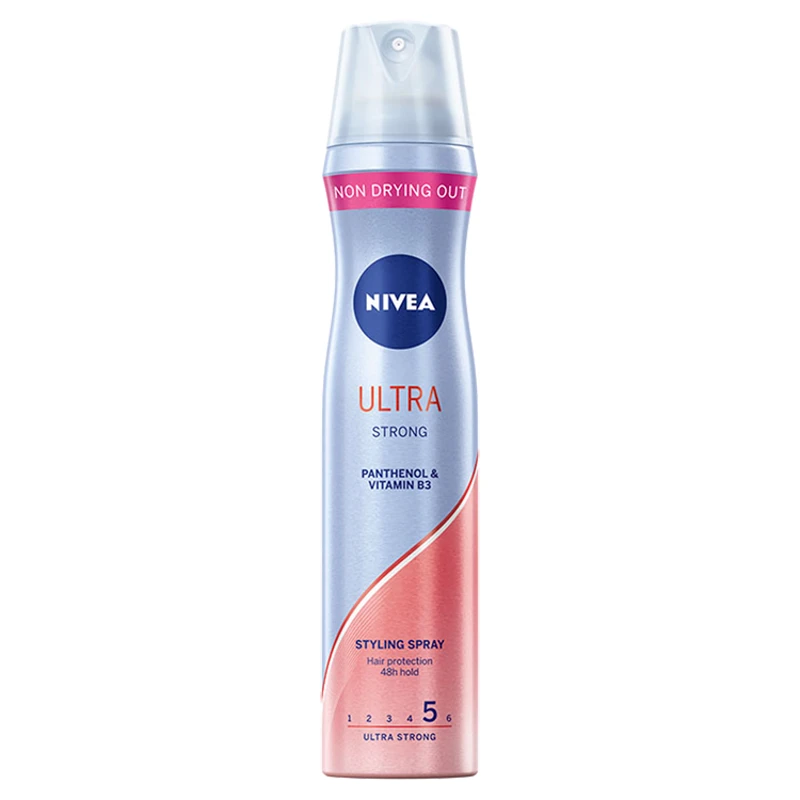 Nivea Ultra Strong Styling Purškiklis Plaukų lakas